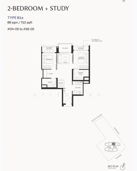 The Serra Residences, 7 Bassein Road, Newton / Novena, 2 Bedrooms, 710 sqft, Condominium For Sale, by Helen Yap, 500288032 - PropertyGuru.com.sg