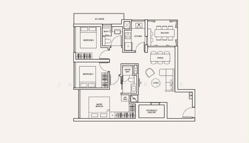Kovan newly TOP Brand New 999year, Hougang / Punggol / Sengkang, 3 Bedrooms, 1,012 sqft, Apartment For Sale, by Jarrett Kwek, 500288041 - PropertyGuru.com.sg