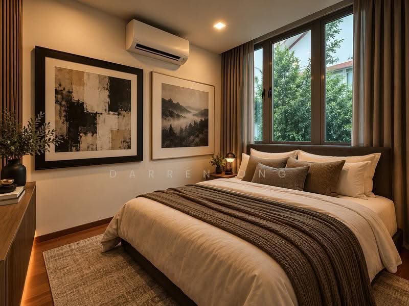 Greenwich V Vicinity Corner Terrace, Seletar / Yio Chu Kang, 6 Bedrooms, 3,586 sqft, Corner Terrace For Sale, by Darren Ong, 500288053 - Bedroom - PropertyGuru.com.sg