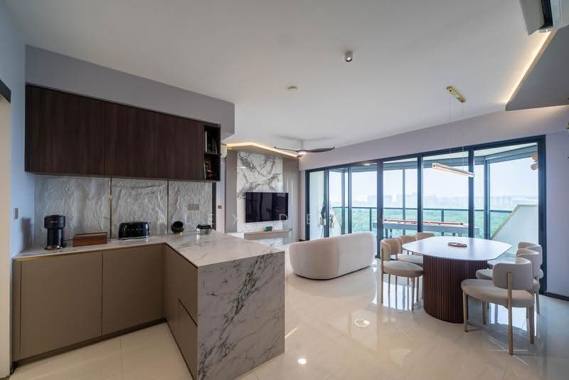 Riverfront Residences, 57 Hougang Avenue 7, Hougang / Punggol / Sengkang, 4 Bedrooms, 1,485 sqft, Condominium For Sale, by Alex Deven, 500288059 - Living Room - PropertyGuru.com.sg