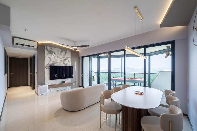 Riverfront Residences, 57 Hougang Avenue 7, Hougang / Punggol / Sengkang, 4 Bedrooms, 1,485 sqft, Condominium For Sale, by Alex Deven, 500288059 - Living Room - PropertyGuru.com.sg