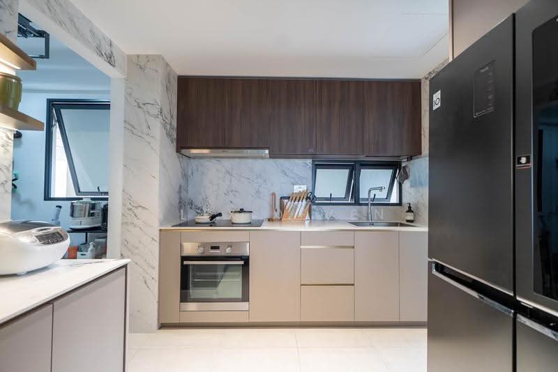 Riverfront Residences, 57 Hougang Avenue 7, Hougang / Punggol / Sengkang, 4 Bedrooms, 1,485 sqft, Condominium For Sale, by Alex Deven, 500288059 - Kitchen - PropertyGuru.com.sg