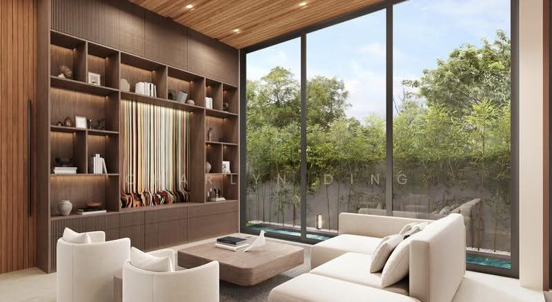 Brand New Terrace Houses in D11, Newton / Novena, 5 Bedrooms, 5,100 sqft, Terraced House For Sale, by Charlyn Ding, 500288086 - Living Room - PropertyGuru.com.sg