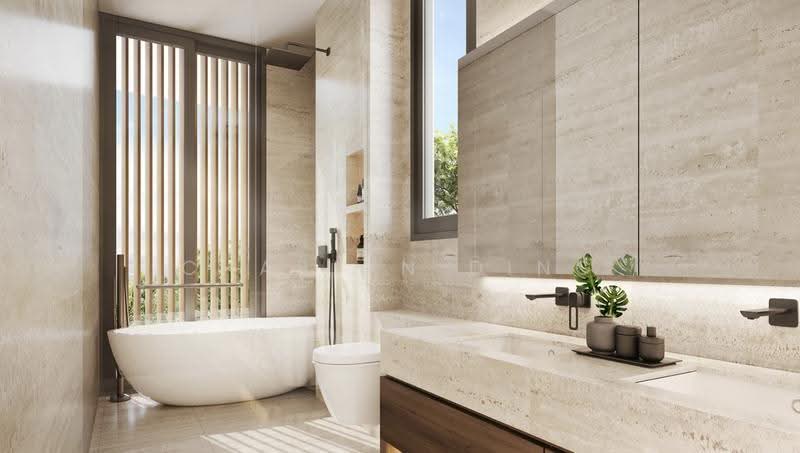Brand New Terrace Houses in D11, Newton / Novena, 5 Bedrooms, 5,100 sqft, Terraced House For Sale, by Charlyn Ding, 500288086 - Bathroom - PropertyGuru.com.sg