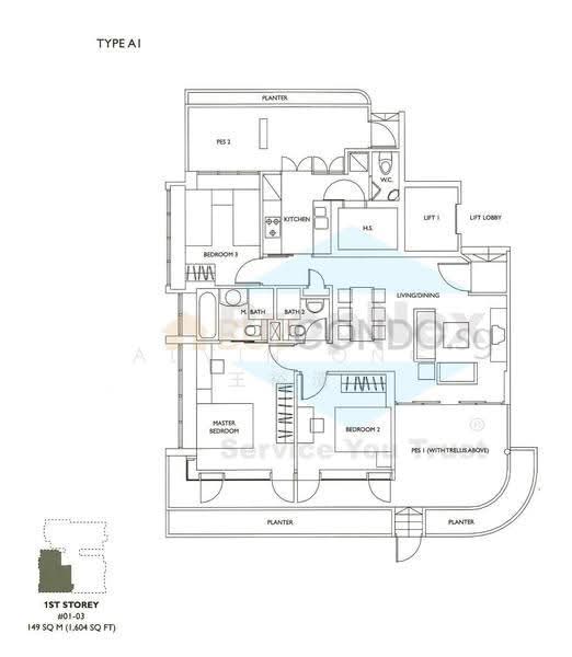 Balmoral Heights, 8 Balmoral Crescent, Tanglin / Holland / Bukit Timah, 3 Bedrooms, 1,604 sqft, Apartment For Sale, by Alvin Ong 王裕清, 500288090 - PropertyGuru.com.sg