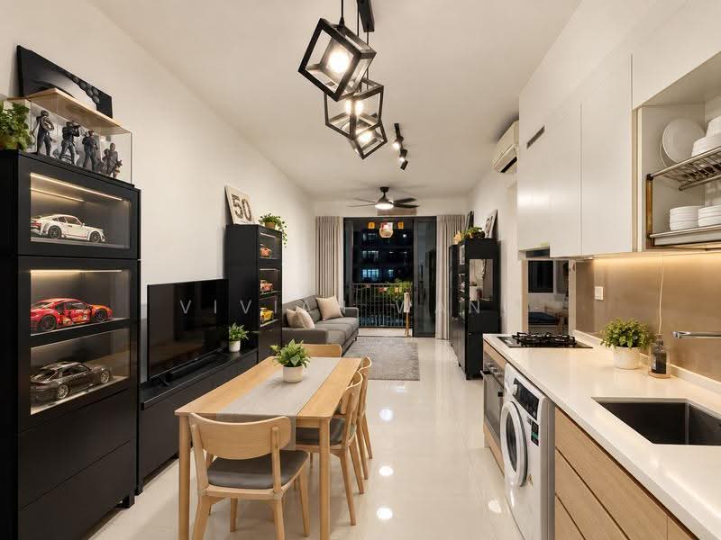 Treasure at Tampines, 43 Tampines Lane, Pasir Ris / Tampines, 2 Bedrooms, 592 sqft, Condominium For Sale, by Vivian Wang, 500288106 - Living Room - PropertyGuru.com.sg