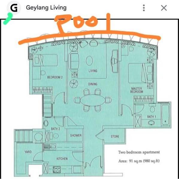 Simsville, 4 Geylang East Avenue 2, Eunos / Geylang / Paya Lebar, 2 Bedrooms, 986 sqft, Condominium For Sale, by Ssharon Loh, 500288176 - PropertyGuru.com.sg