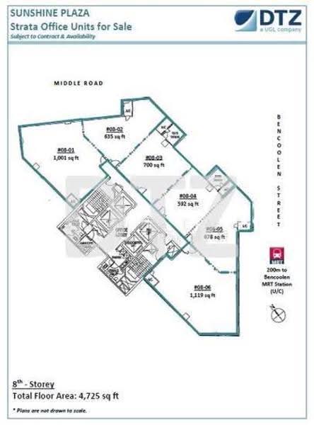 Sunshine Plaza, 91 Bencoolen Street, Beach Road / Bugis / Rochor, 635 sqft, Office For Sale, by Anthea Yeo 杨丽娇, 500288177 - CommercialGuru.com.sg