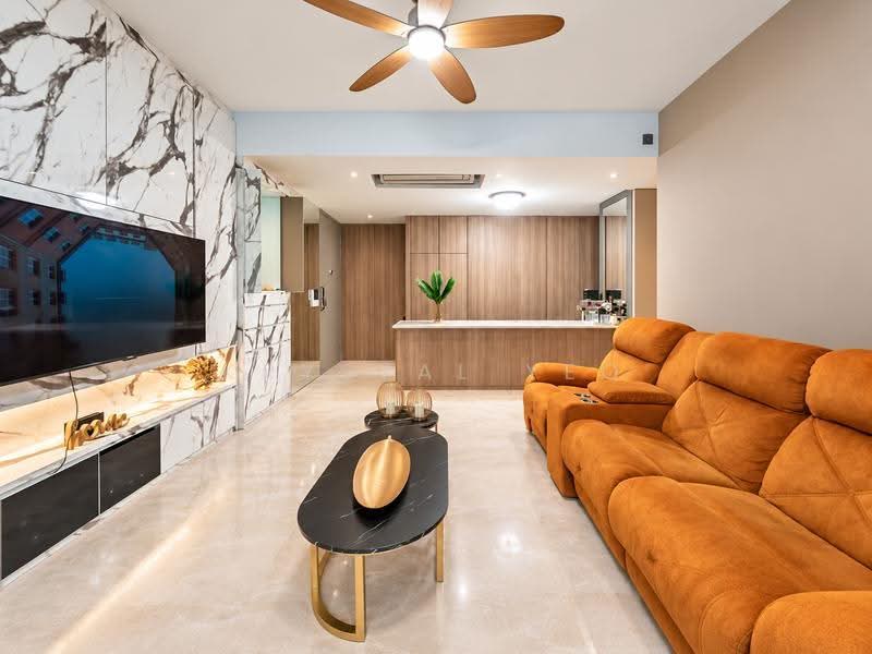 Riversails, 20 Upper Serangoon Crescent, Hougang / Punggol / Sengkang, 2 Bedrooms, 1,066 sqft, Condominium For Sale, by Krystal Yeo, 500288210 - Living Room - PropertyGuru.com.sg