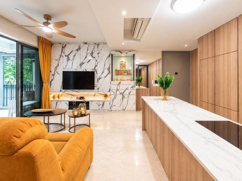 Riversails, 20 Upper Serangoon Crescent, Hougang / Punggol / Sengkang, 2 Bedrooms, 1,066 sqft, Condominium For Sale, by Krystal Yeo, 500288210 - Living Room - PropertyGuru.com.sg