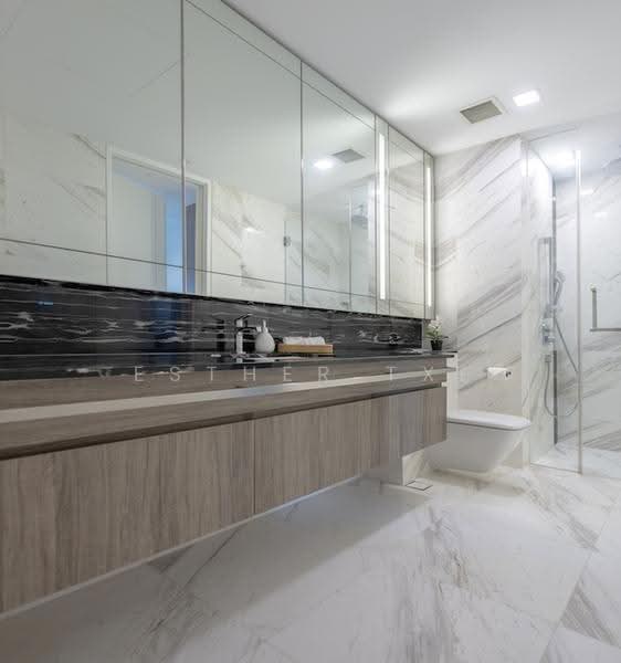 Wallich Residence, 3 Wallich Street, Chinatown / Tanjong Pagar, 3 Bedrooms, 1,755 sqft, Condominium For Rent, by Esther Txe, 500288214 - Bathroom - PropertyGuru.com.sg