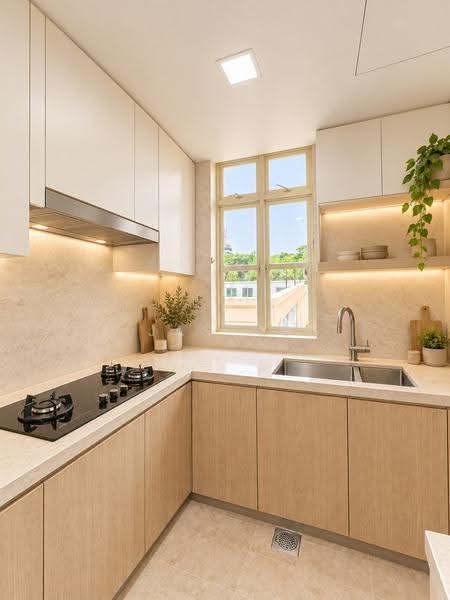 Laguna Green, 20 Jalan Hajijah, Bedok / Upper East Coast, 3 Bedrooms, 1,259 sqft, Condominium For Sale, by Jas Ng, 500288242 - Kitchen - PropertyGuru.com.sg