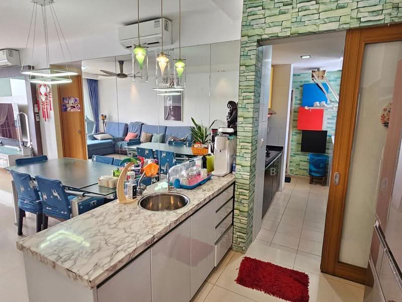 Kovan Melody, 25 Kovan Road, Hougang / Punggol / Sengkang, 3 Bedrooms, 1,237 sqft, Condominium For Sale, by Shawn Lim BC, 500288295 - Dry Kitchen - PropertyGuru.com.sg