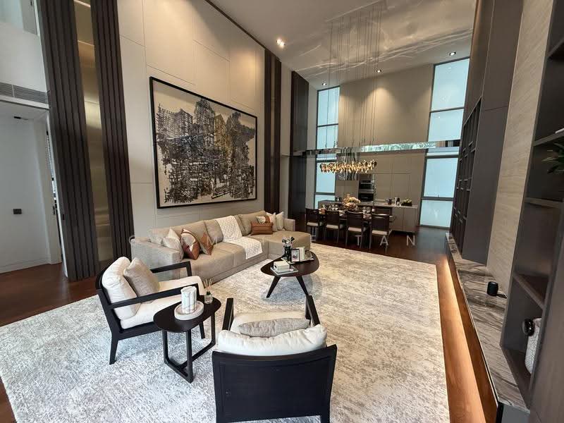 The Oliv @ Balmoral, 11C Balmoral Road, Tanglin / Holland / Bukit Timah, 4 Bedrooms, 3,337 sqft, Apartment For Sale, by Germaine Tan, 500288308 - Living Room - PropertyGuru.com.sg