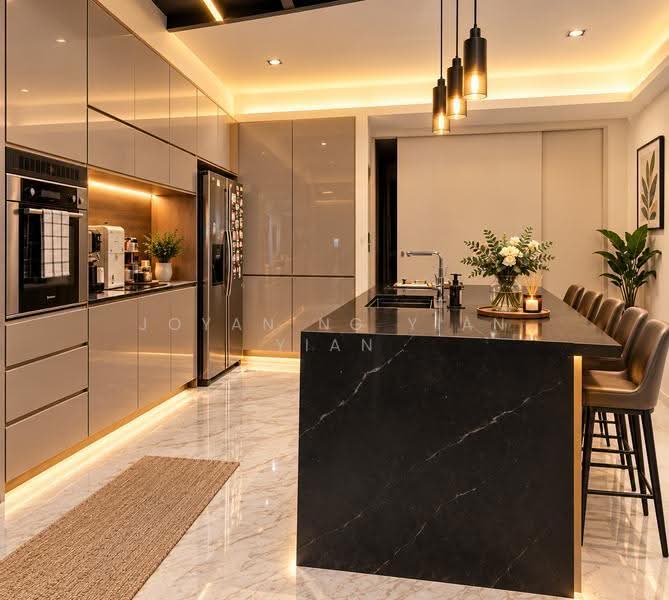 Faber Hills, Buona Vista / West Coast / Clementi New Town, 6 Bedrooms, 4,280 sqft, Terraced House For Sale, by Joyan Ng Yian Yian, 500288343 - Kitchen - PropertyGuru.com.sg