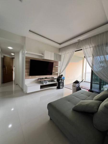 Miltonia Residences, 536 Miltonia Close, Sembawang / Yishun, 2 Bedrooms, 861 sqft, Condominium For Rent, by Angeline Chan, 500288378 - Living Room - PropertyGuru.com.sg