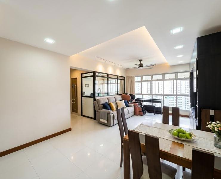 326A Anchorvale Road, 326A Anchorvale Road, Hougang / Punggol / Sengkang, 3 Bedrooms, 990 sqft, HDB Flat For Sale, by Jocelyn Chia, 500288398 - Living Room - AI enhanced - PropertyGuru.com.sg