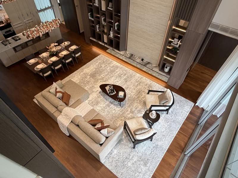 The Oliv @ Balmoral, 11C Balmoral Road, Tanglin / Holland / Bukit Timah, 4 Bedrooms, 3,337 sqft, Apartment For Sale, by Johnny Chia, 500288401 - Living Room - PropertyGuru.com.sg