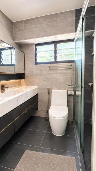 718 Woodlands Avenue 6, 718 Woodlands Avenue 6, Admiralty / Woodlands, 3 Bedrooms, 1,280 sqft, HDB Flat For Sale, by Linda Loh, 500288434 - Bathroom - PropertyGuru.com.sg