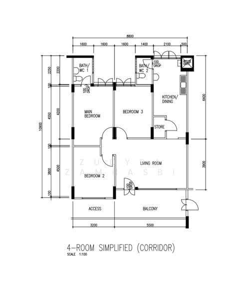197 Bishan Street 13, 197 Bishan Street 13, Ang Mo Kio / Bishan / Thomson, 3 Bedrooms, 904 sqft, HDB Flat For Sale, by Zudyra Zamhasbi, 500288473 - PropertyGuru.com.sg
