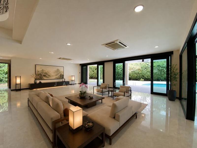 Holland Road / Ewart Park, Tanglin / Holland / Bukit Timah, 5 Bedrooms, 9,500 sqft, Good Class Bungalow For Rent, by Janice Poh, 500288527 - Living Room - PropertyGuru.com.sg