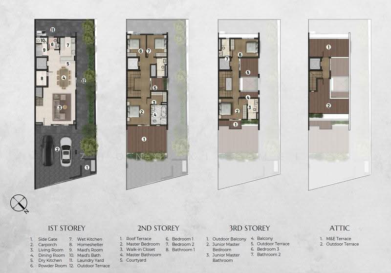 Brand New Corner Terrace in D19, Hougang / Punggol / Sengkang, 5 Bedrooms, 5,536 sqft, Corner Terrace For Sale, by Zhong Xiaomei, 500288535 - PropertyGuru.com.sg