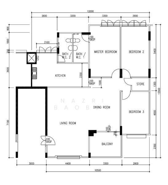 436 Jurong West Avenue 1, 436 Jurong West Avenue 1, Boon Lay / Jurong / Tuas, 3 Bedrooms, 1,431 sqft, HDB Flat For Sale, by Nazri Baobed, 500288538 - PropertyGuru.com.sg