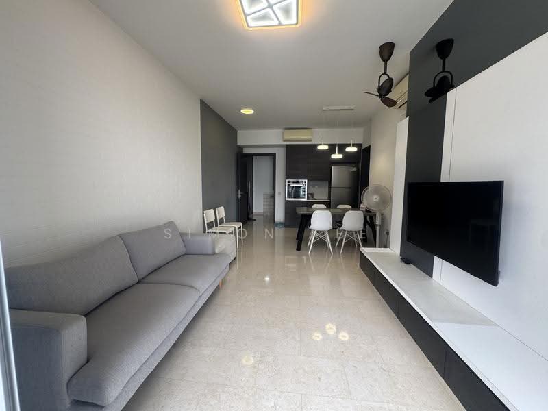 RiverTrees Residences, 21 Fernvale Close, Seletar / Yio Chu Kang, 2 Bedrooms, 850 sqft, Condominium For Rent, by Simon Kee, 500288568 - Living Room - PropertyGuru.com.sg
