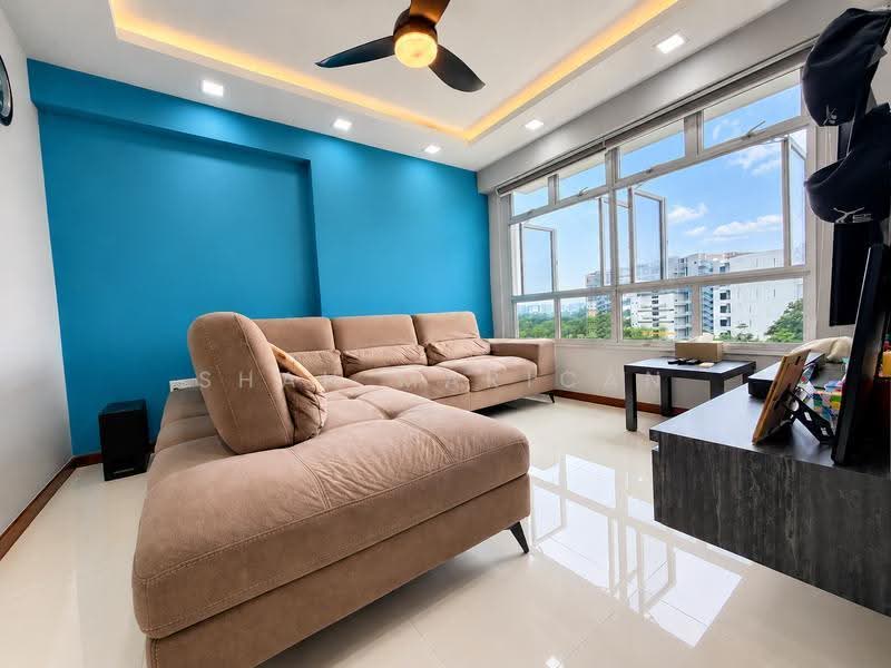 691A Woodlands Drive 73, 691A Woodlands Drive 73, Admiralty / Woodlands, 3 Bedrooms, 1,001 sqft, HDB Flat For Sale, by Shah Marican, 500288583 - Living Room - PropertyGuru.com.sg