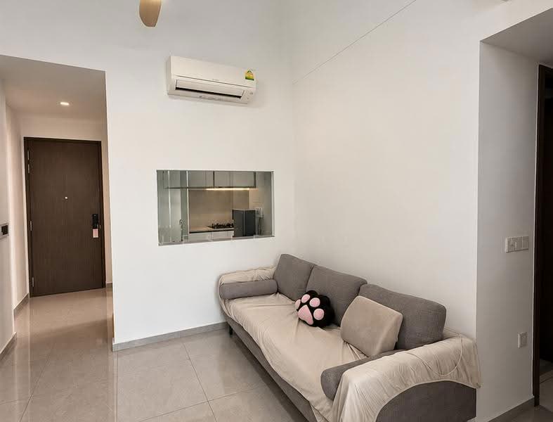 Parc Clematis, 8C Jalan Lempeng, Buona Vista / West Coast / Clementi New Town, 3 Bedrooms, 1,055 sqft, Condominium For Rent, by Jesley Lim, 500288593 - Living Room - PropertyGuru.com.sg
