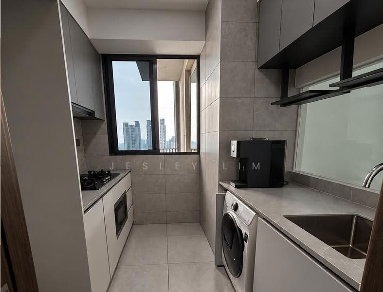 Parc Clematis, 8C Jalan Lempeng, Buona Vista / West Coast / Clementi New Town, 3 Bedrooms, 1,055 sqft, Condominium For Rent, by Jesley Lim, 500288593 - Kitchen - PropertyGuru.com.sg