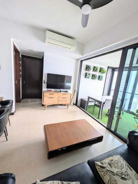 Spottiswoode Residences, 48 Spottiswoode Park Road, Chinatown / Tanjong Pagar, 2 Bedrooms, 926 sqft, Condominium For Rent, by Su-san Han, 500288680 - Living Room - PropertyGuru.com.sg