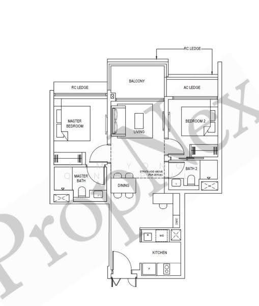 Pinetree Hill, 30 Pine Grove, Clementi Park / Upper Bukit Timah, 2 Bedrooms, 764 sqft, Condominium For Rent, by Lim Yong Qing Phil, 500288702 - PropertyGuru.com.sg