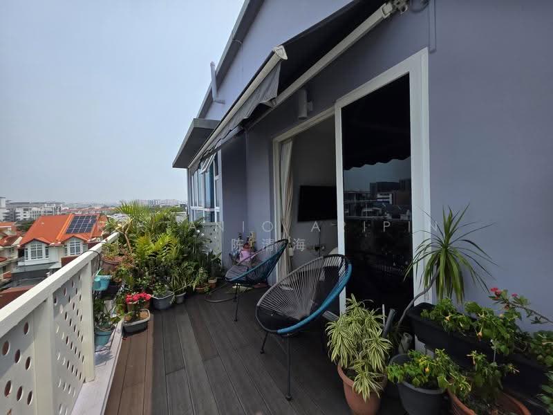 Residence 66, 66 Telok Kurau Road, East Coast / Marine Parade, 2 Bedrooms, 1,615 sqft, Apartment For Sale, by Ristanio Aripin 陈清海, 500288792 - Master Bedroom Balcony - PropertyGuru.com.sg