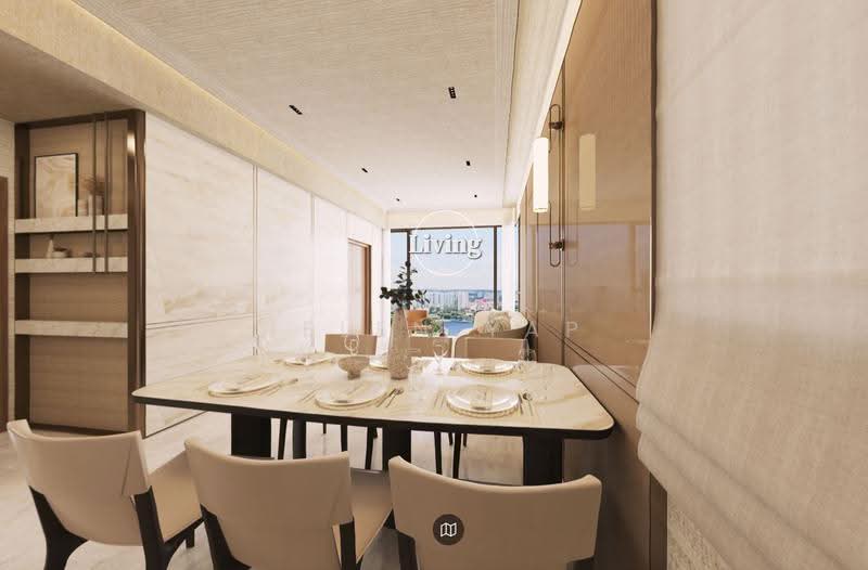 Aurea, 802 Beach Road, Beach Road / Bugis / Rochor, 3 Bedrooms, 1,001 sqft, Condominium For Sale, by Helen Yap, 500288811 - Dining Room - PropertyGuru.com.sg