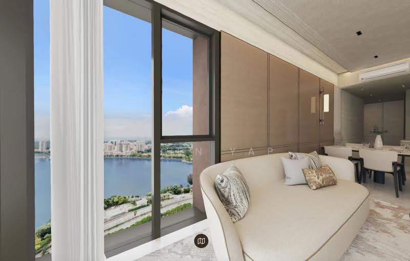Aurea, 802 Beach Road, Beach Road / Bugis / Rochor, 3 Bedrooms, 1,001 sqft, Condominium For Sale, by Helen Yap, 500288811 - Living Room - PropertyGuru.com.sg