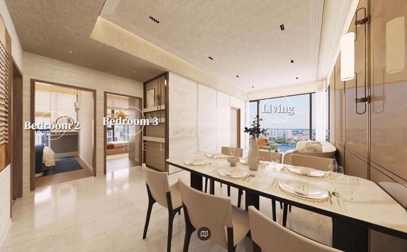 Aurea, 802 Beach Road, Beach Road / Bugis / Rochor, 3 Bedrooms, 1,001 sqft, Condominium For Sale, by Helen Yap, 500288811 - Bedroom - PropertyGuru.com.sg