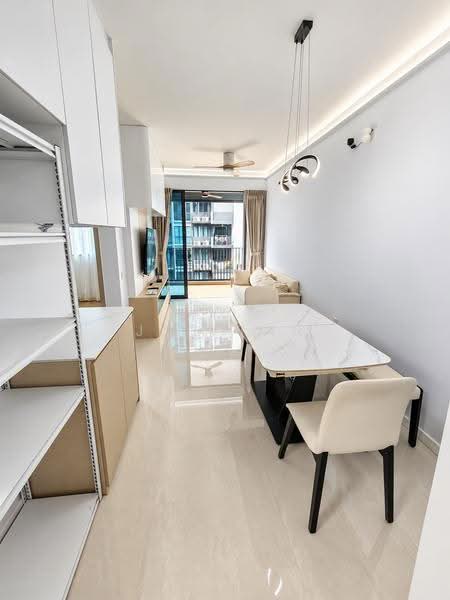 Treasure at Tampines, 47 Tampines Lane, Pasir Ris / Tampines, 2 Bedrooms, 678 sqft, Condominium For Rent, by Jae Tan, 500288821 - Living Room - PropertyGuru.com.sg
