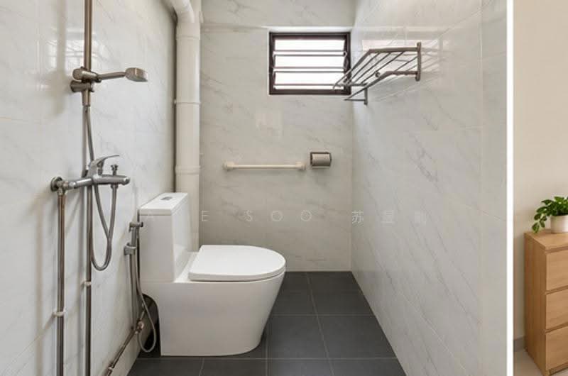 18 Toh Yi Drive, 18 Toh Yi Drive, Clementi Park / Upper Bukit Timah, 2 Bedrooms, 689 sqft, HDB Flat For Rent, by Zane Soo 苏昱能, 500288873 - Bathroom - PropertyGuru.com.sg