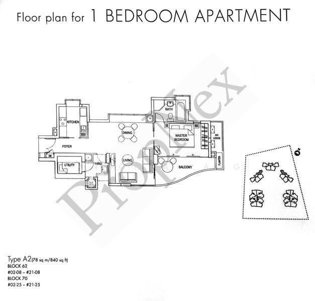 Cote D'Azur, 62 Marine Parade Road, East Coast / Marine Parade, 1 Bedroom, 840 sqft, Condominium For Sale, by Tan Chea Yang, 500288874 - PropertyGuru.com.sg