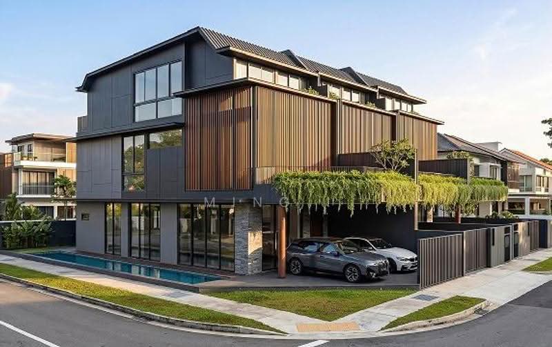 $6.88M! Brand New Freehold in D15!, Fidelio Street, East Coast / Marine Parade, 4 Bedrooms, 3,957 sqft, Terraced House For Sale, by Ming !, 500288895 - Exterior - PropertyGuru.com.sg