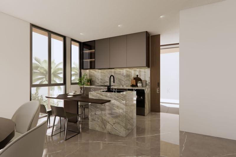 Brand New Pair Of Freehold Semi-Ds, 6 Ensuite With Pool & Lift in Upper Paya Lebar D19, District 19, Jalan Lokam, Upper Paya Lebar, Tai Keng, Bartley, Serangoon NEX, Hougang / Punggol / Sengkang, 6 Bedrooms, 6,900 sqft, Semi-Detached House For Sale, by Denson Kwek, 500288899 - Kitchen - PropertyGuru.com.sg