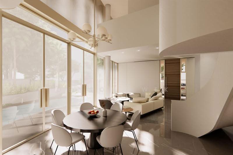 Brand New Pair Of Freehold Semi-Ds, 6 Ensuite With Pool & Lift in Upper Paya Lebar D19, District 19, Jalan Lokam, Upper Paya Lebar, Tai Keng, Bartley, Serangoon NEX, Hougang / Punggol / Sengkang, 6 Bedrooms, 6,900 sqft, Semi-Detached House For Sale, by Denson Kwek, 500288899 - Living Room - PropertyGuru.com.sg