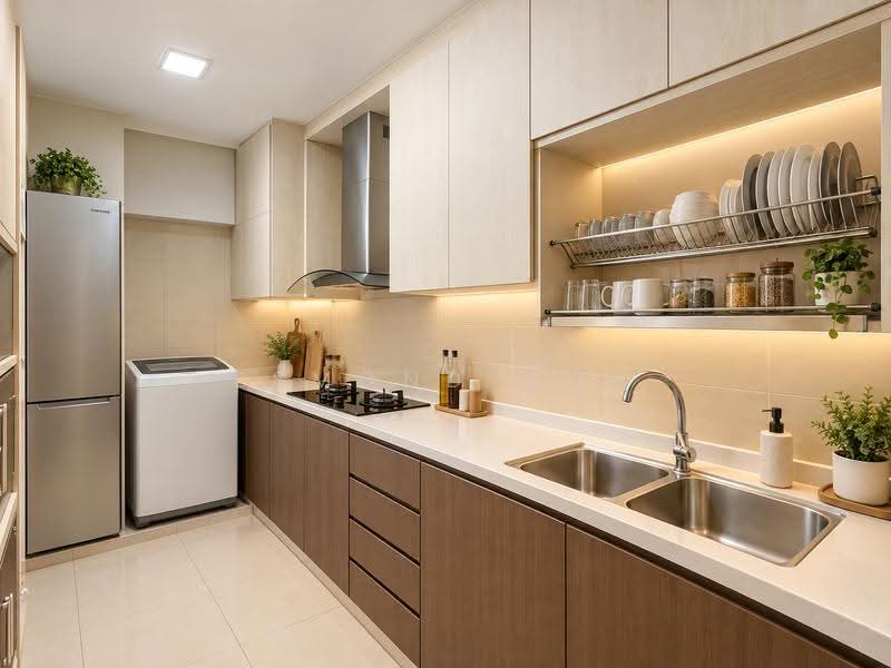 677B Jurong West Street 64, 677B Jurong West Street 64, Boon Lay / Jurong / Tuas, 3 Bedrooms, 969 sqft, HDB Flat For Sale, by Esmond Goh, 500288907 - Kitchen - PropertyGuru.com.sg