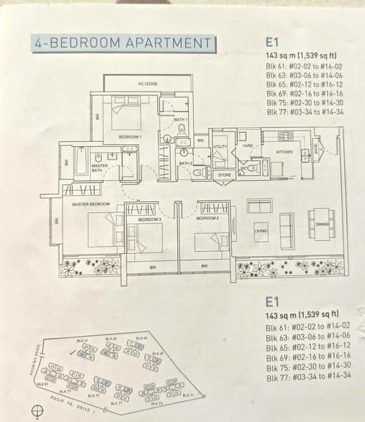 Livia, 71 Pasir Ris Grove, Pasir Ris / Tampines, 4 Bedrooms, 1,539 sqft, Condominium For Sale, by Tan Sze Kiat 陈思杰, 500288913 - PropertyGuru.com.sg
