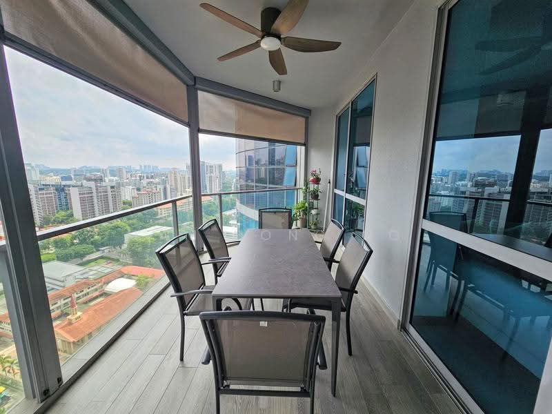 Residences @ Evelyn, 15 Evelyn Road, Newton / Novena, 4 Bedrooms, 2,250 sqft, Condominium For Rent, by Kam Hong Ng, 500288919 - Balcony - PropertyGuru.com.sg