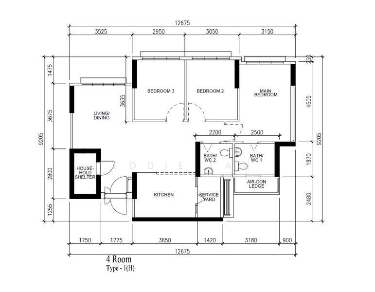 460D Bukit Batok West Avenue 9, 460D Bukit Batok West Avenue 9, Dairy Farm / Bukit Panjang / Choa Chu Kang, 3 Bedrooms, 1,001 sqft, HDB Flat For Sale, by Eddie Tan, 500288943 - PropertyGuru.com.sg