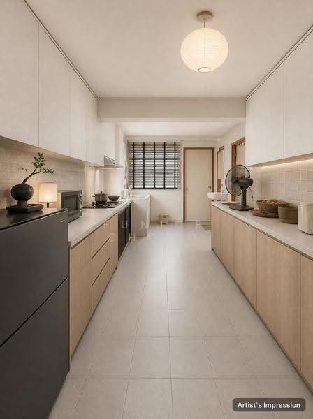 17 Marsiling Lane, 17 Marsiling Lane, Admiralty / Woodlands, 2 Bedrooms, 75 sqft, HDB Flat For Sale, by Eunice Chong, 500288955 - Kitchen - PropertyGuru.com.sg