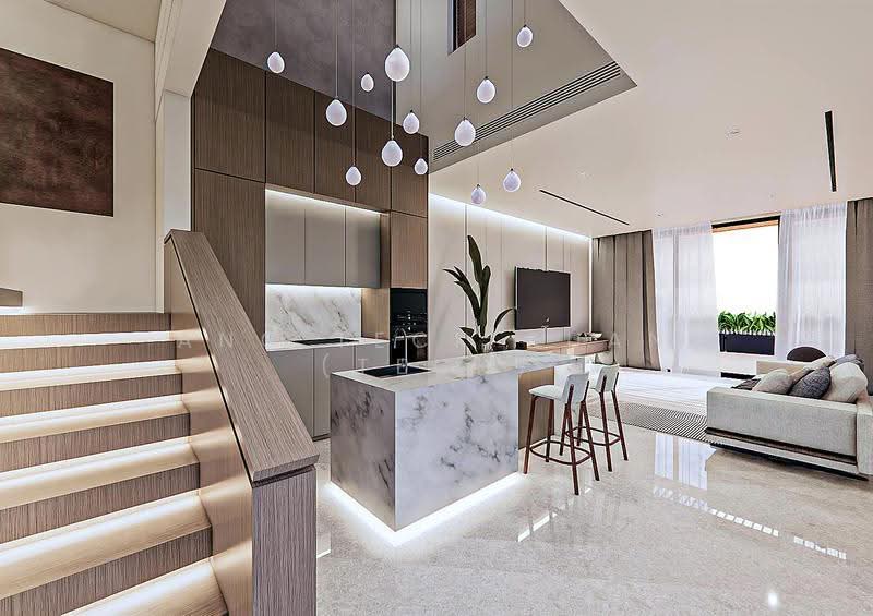 5,413 SQ FT BUILT-UP • FREEHOLD • LIFT • 5+1 ROOMS, Simei, Upper Changi Road, Bedok / Upper East Coast, 5 Bedrooms, 5,413 sqft, Terraced House For Sale, by Ang Teck Kuan (Teck), 500288970 - Kitchen - PropertyGuru.com.sg