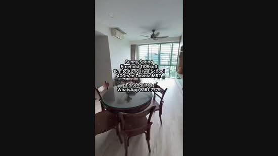 The Sunny Spring, 50 Lorong 40 Geylang, Eunos / Geylang / Paya Lebar, 3 Bedrooms, 1,109 sqft, Apartment For Sale, by Fabius Lee, 500288993 - PropertyGuru.com.sg